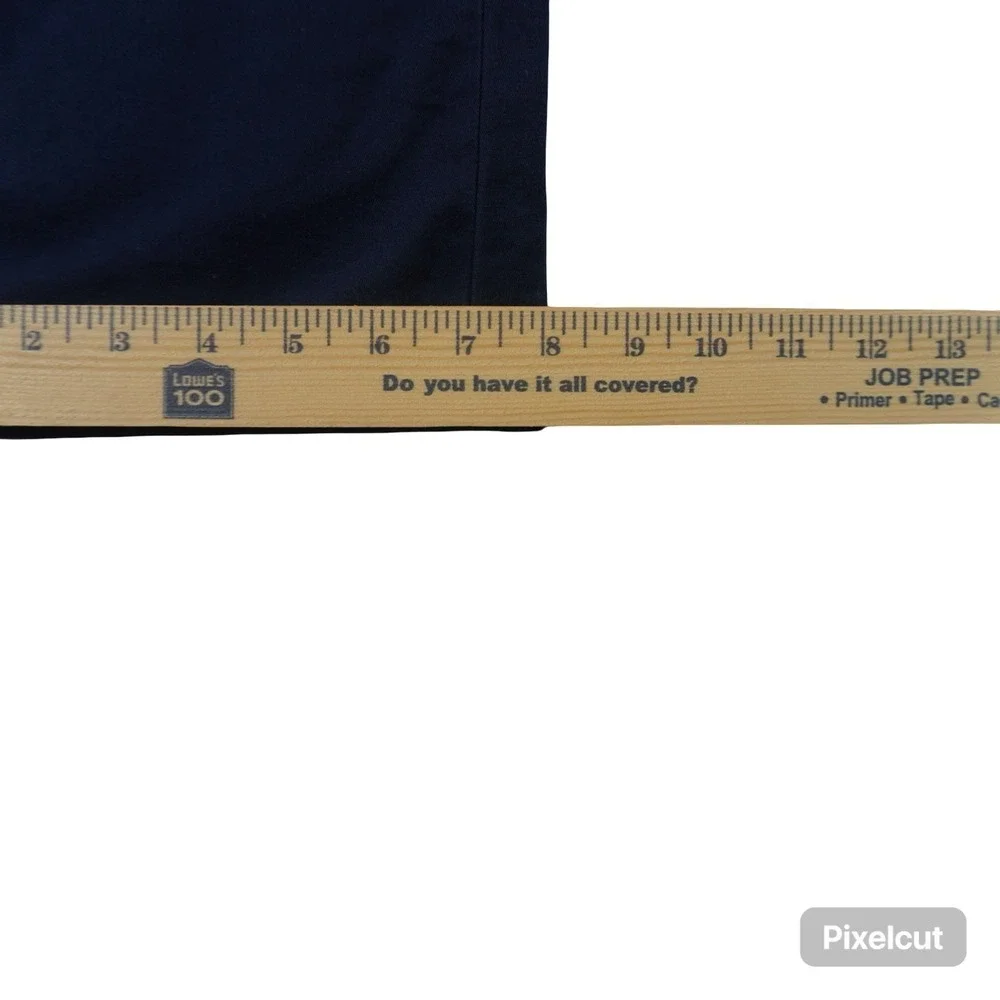 Nautica Chino Pants Mens‎ 36x32 Blue All Day Comfort Flat Front Performance